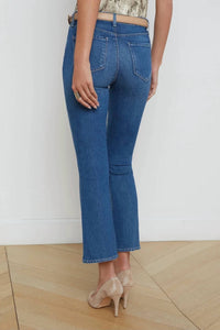 L'Agence - Mira Crop Mini Boot Jeans