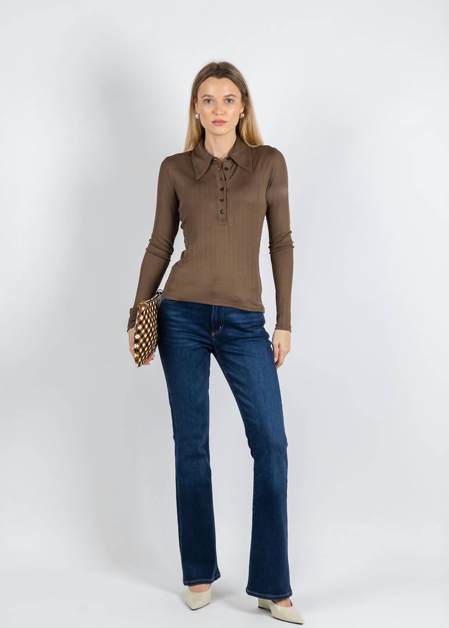 Citizens Of Humanity - Shaea Long Sleeve Polo