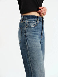 DAZE Eastside High Rise Loose Jeans in crush hour wash - women's jeans - view 5
