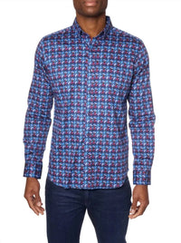 Robert Graham - Tailored Fit Infrared Long Sleeve Shirt