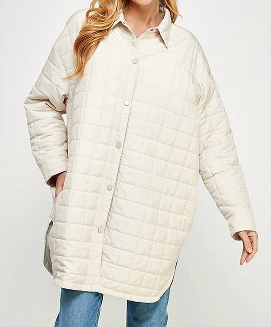 See And Be Seen - Shayna Reversable Quilted Jacket
