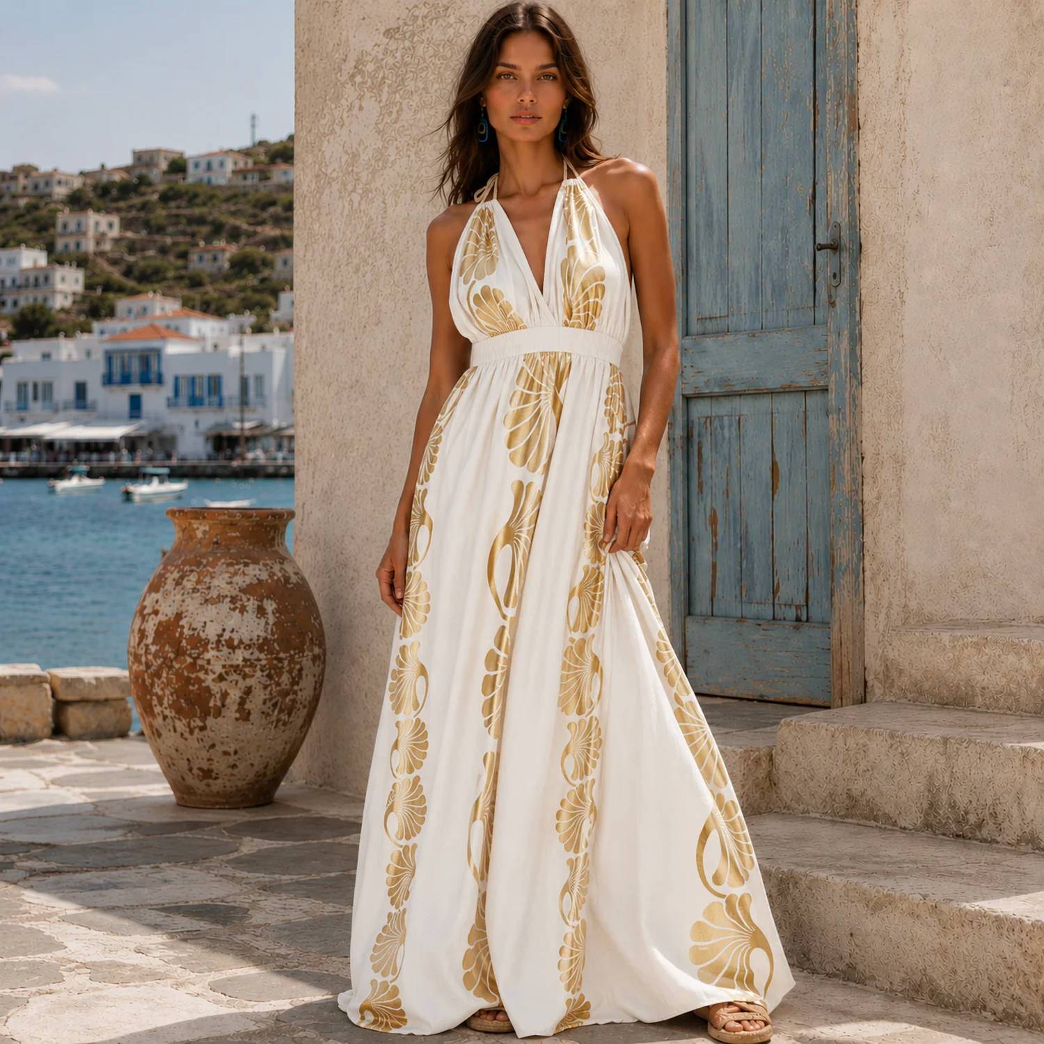 Mystery Resort - Aphrodite Maxi Dress