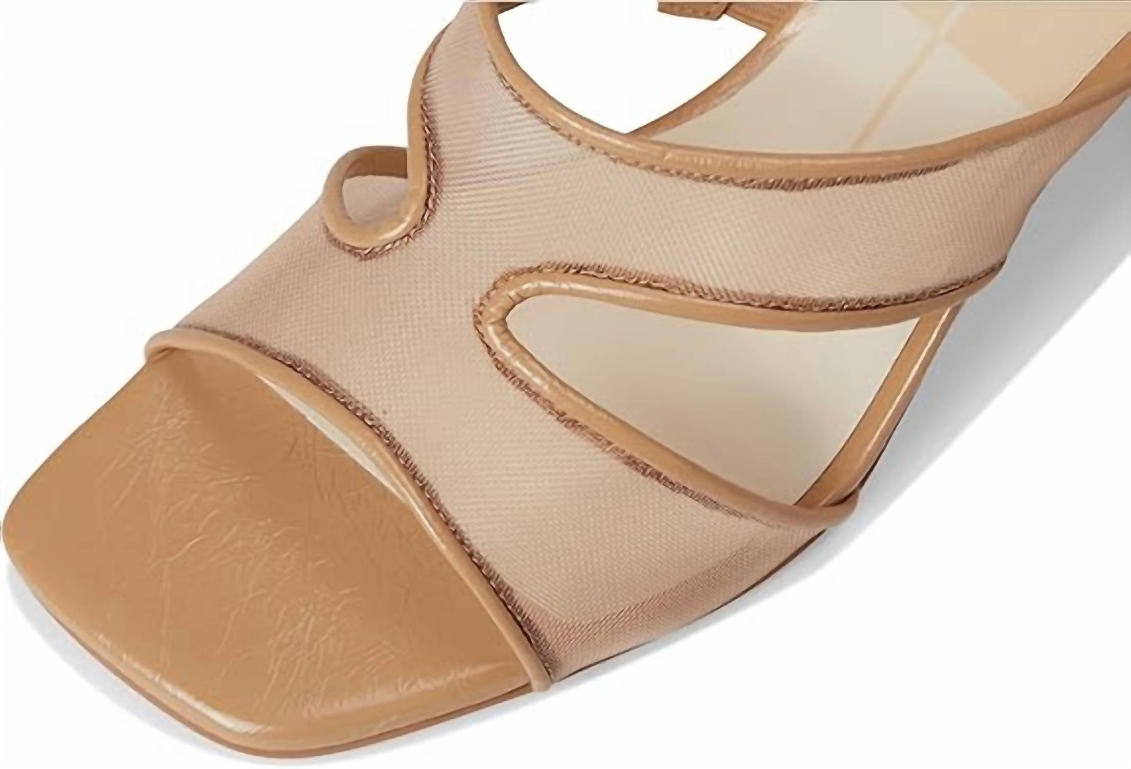Dolce Vita Women's Gitel Heel Sandal in light tan - women's sandal - alternate view