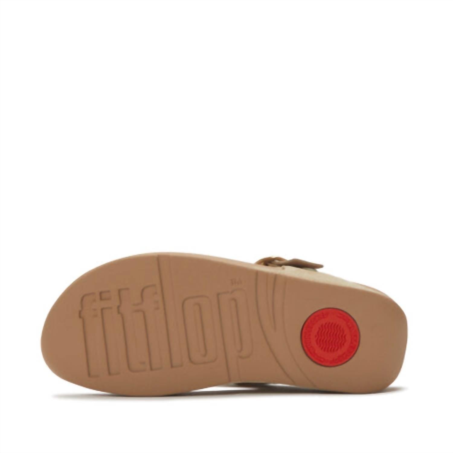Fitflop - Women's Lulu Toe Post Buckle Sandal