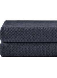 Under The Canopy - Textured Organic 2 Piece Bath Sheet Set