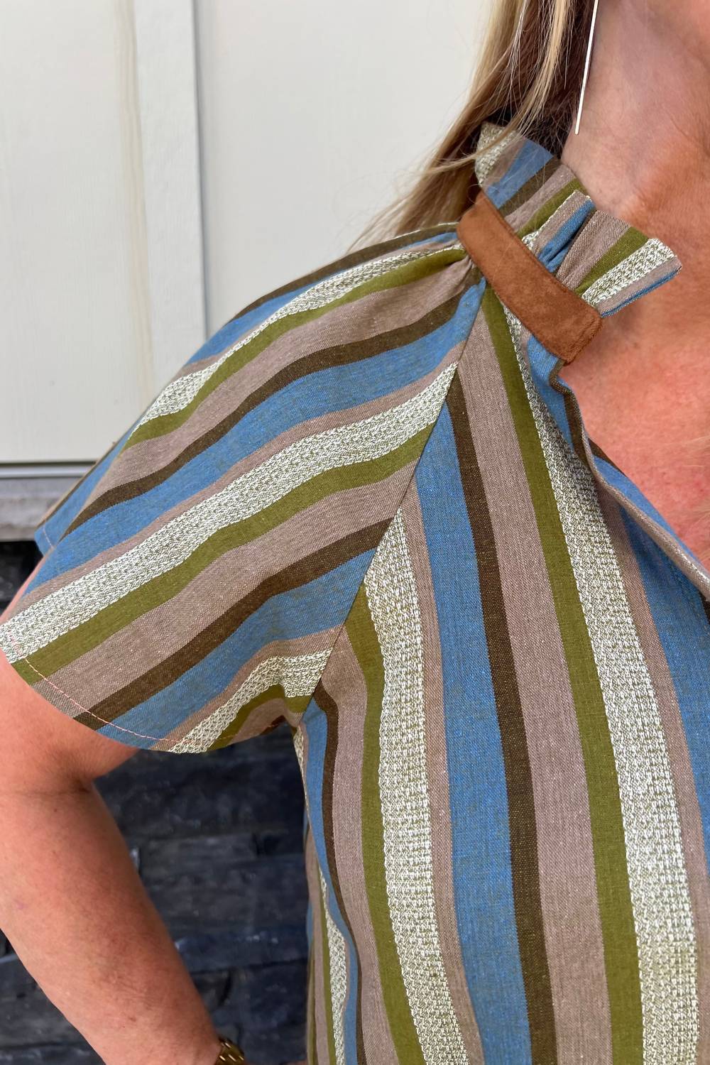 Thml - Striped V-neck Top