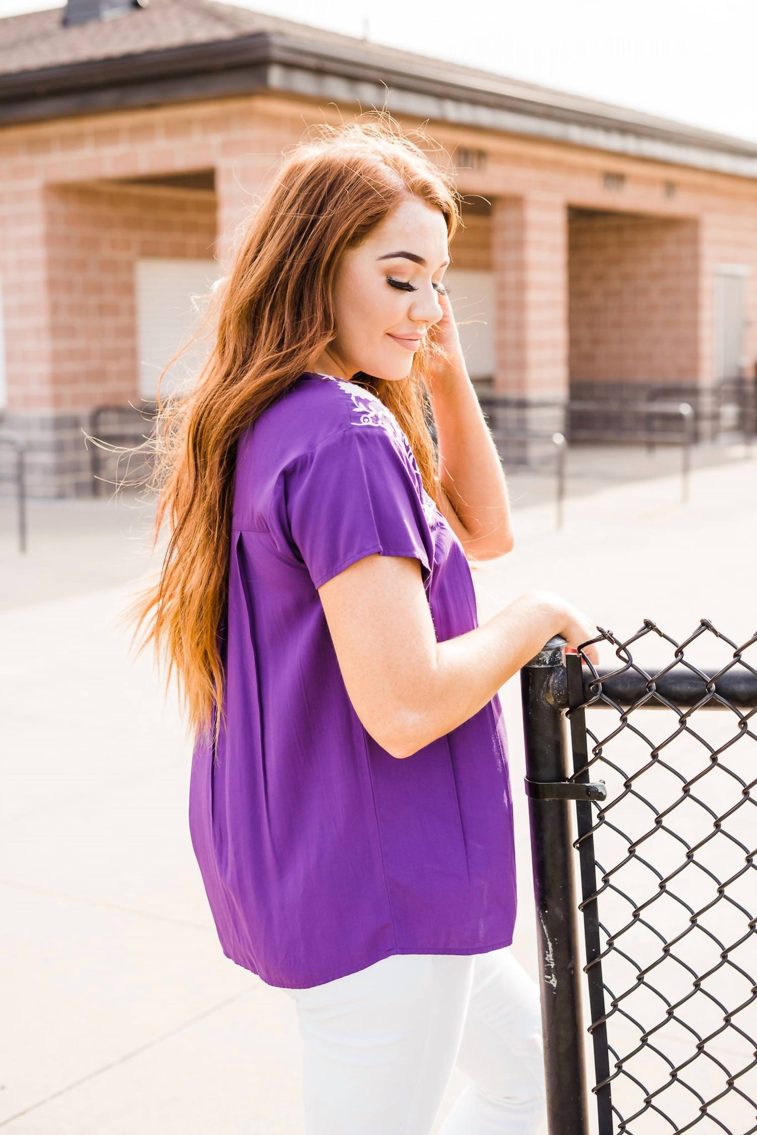 Layerz Clothing - Embroidered Fiesta Top