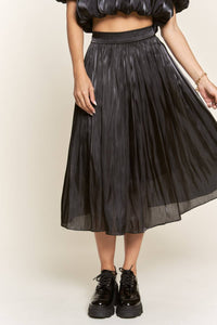 J.Nna - Find Your Beauty Pleated Maxi Skirt