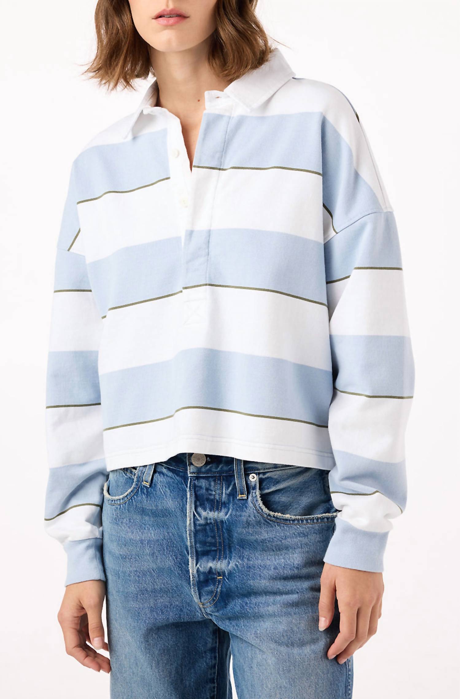 Amo - Crop Annie Rugby Top