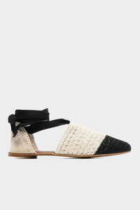Castaner - Women's Gretel Crochet Flat Sandal