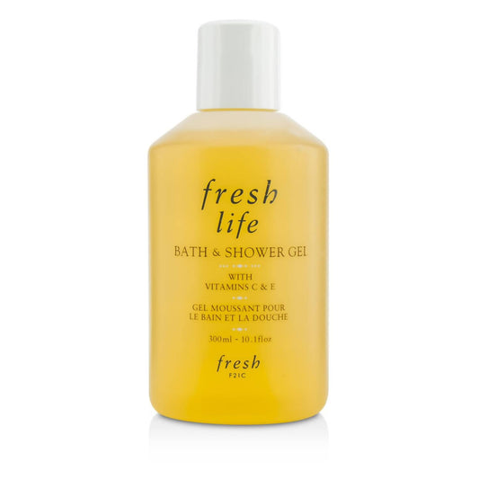 Fresh - Life Bath & Shower Gel with Vitamins C & E 10oz (300ml)