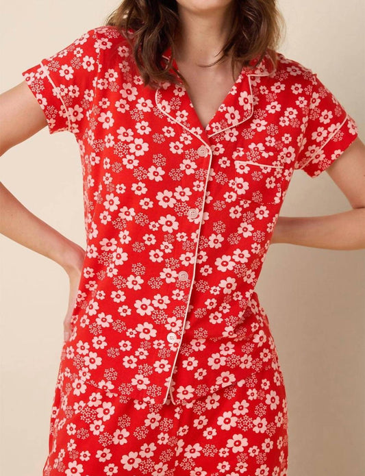 The Cat'S Pajamas - Cece Pima Knit Capri Set