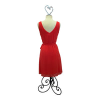 Traffic People - Women's V-neck Chiffon Dress