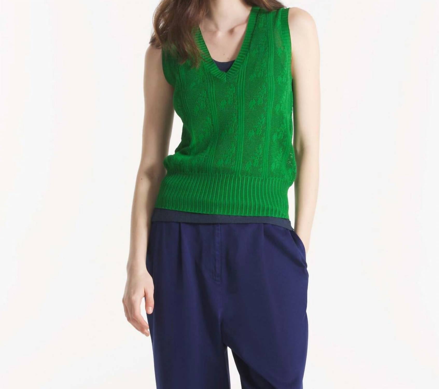 Le Mont Saint Michel - Sabila Sleeveless Sweater
