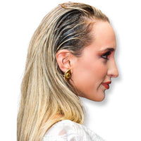 Jagged Halo Jewelry - Women's Athena Evil Eye Stud Earrings