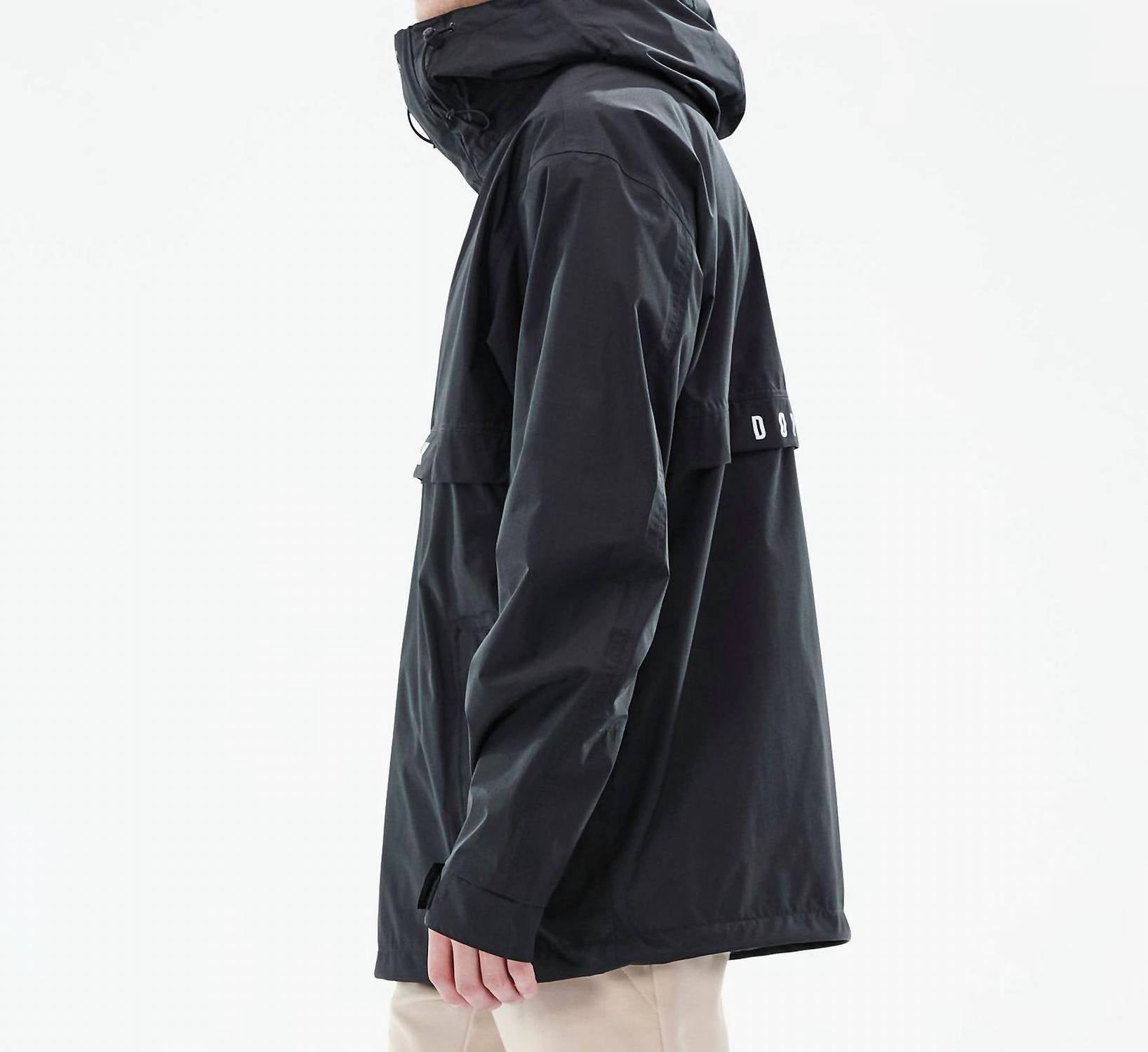Dope Legacy Light Outdoor Jacket in black - men's jacket - detail view