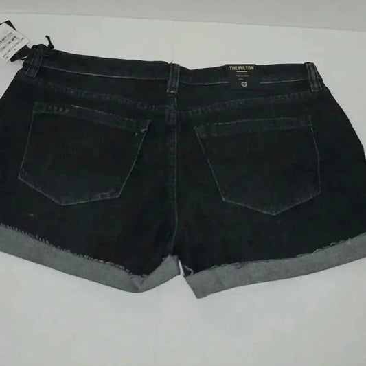 Blanknyc - Women's Distressed Roll Up Fulton Jean Shorts