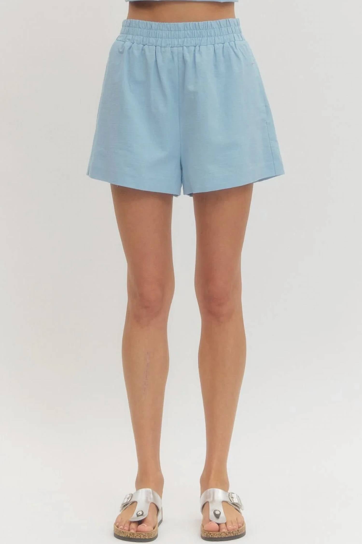 Entro - High Waist Shorts
