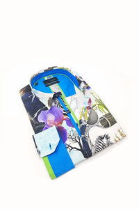 Eight X - Natural Mystic Button Down Print Shirt