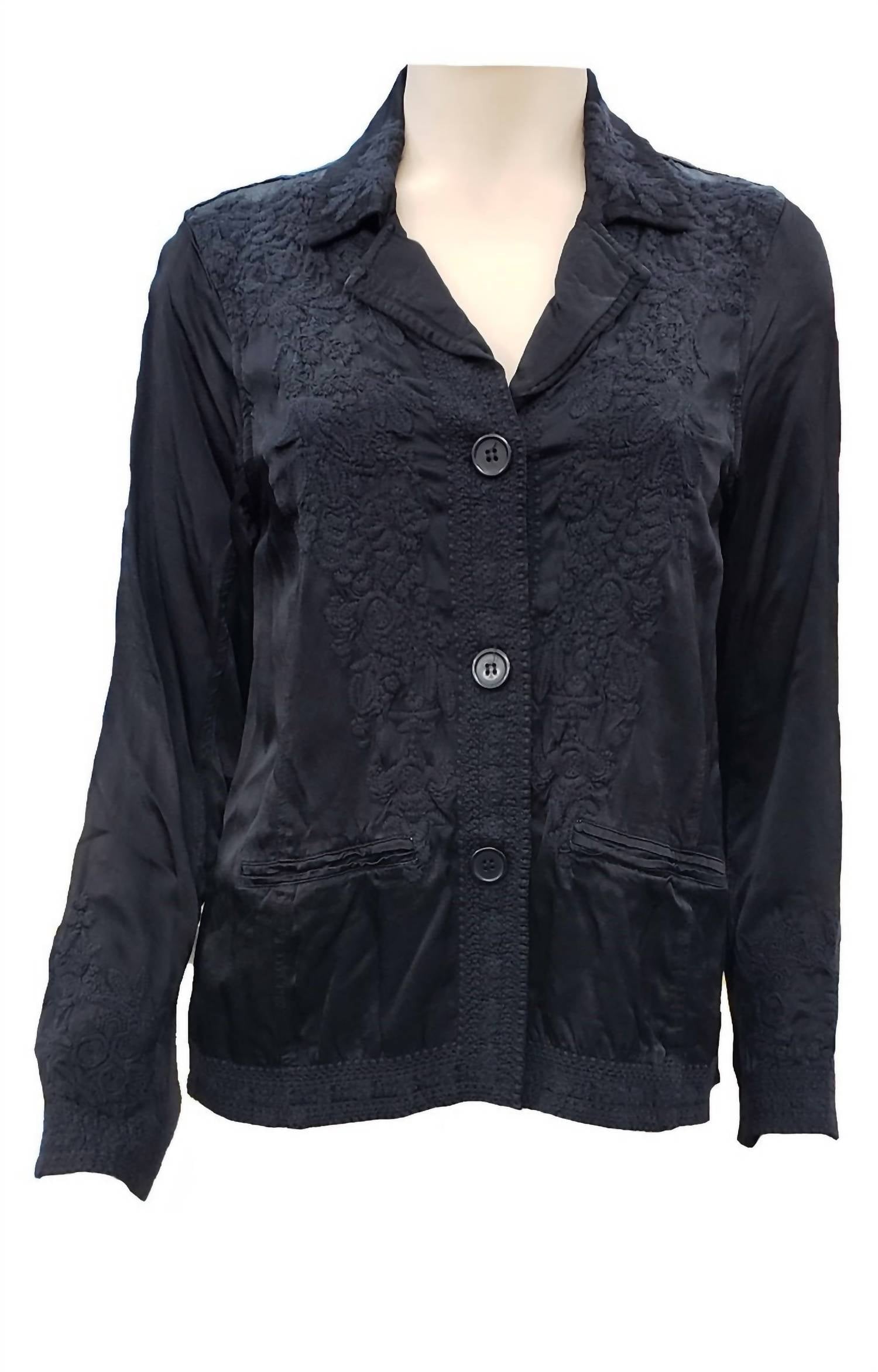 Johnny Was - Women's Crosyen Satin Jacket