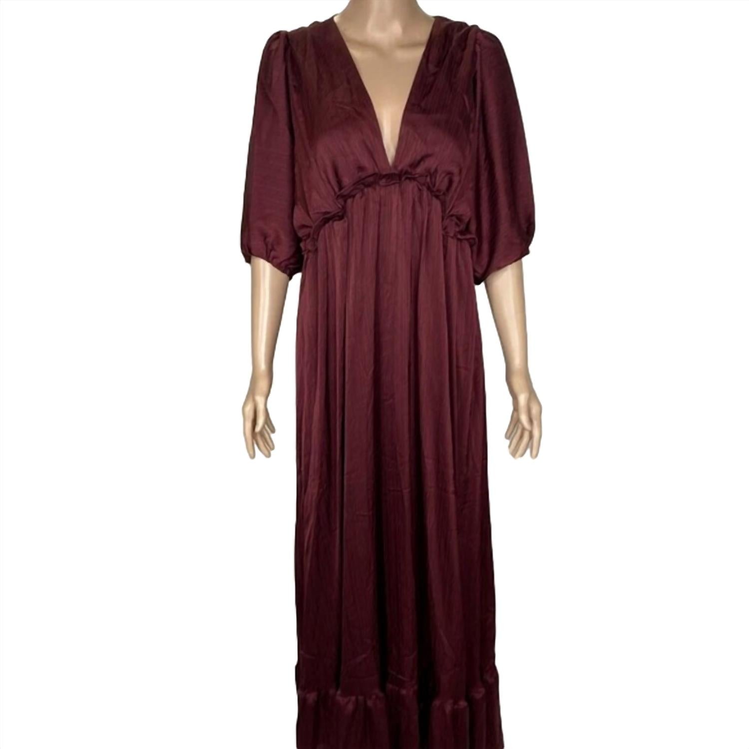 Rhea & Thea - Women's Soloni Silky Midi Dress