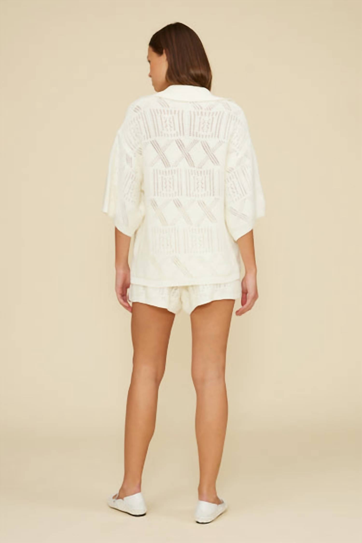Lucy Paris - Alia Oversized Knit Top
