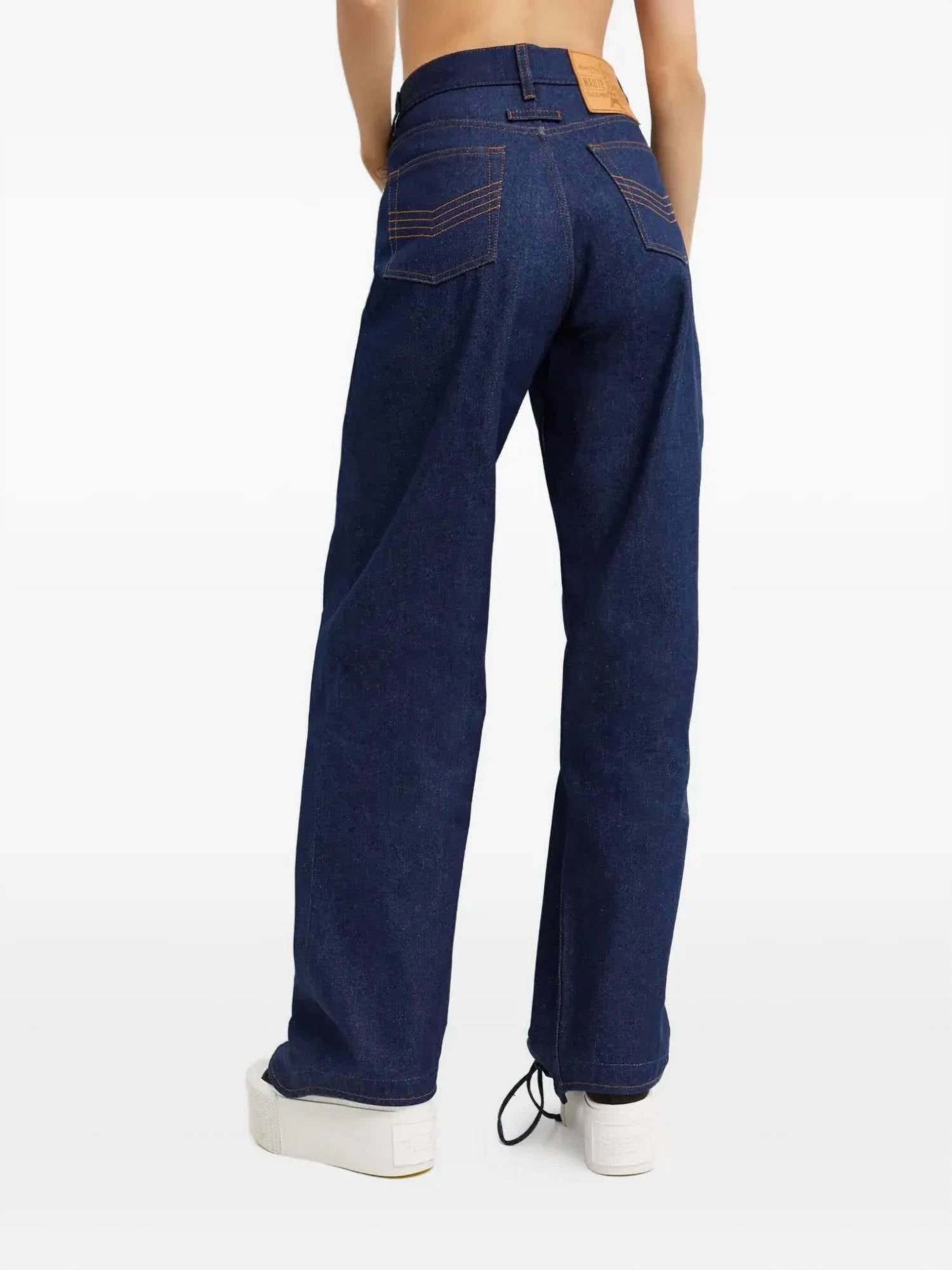 Jean Paul Gaultier - Pre-loved Lacing Detail Jeans