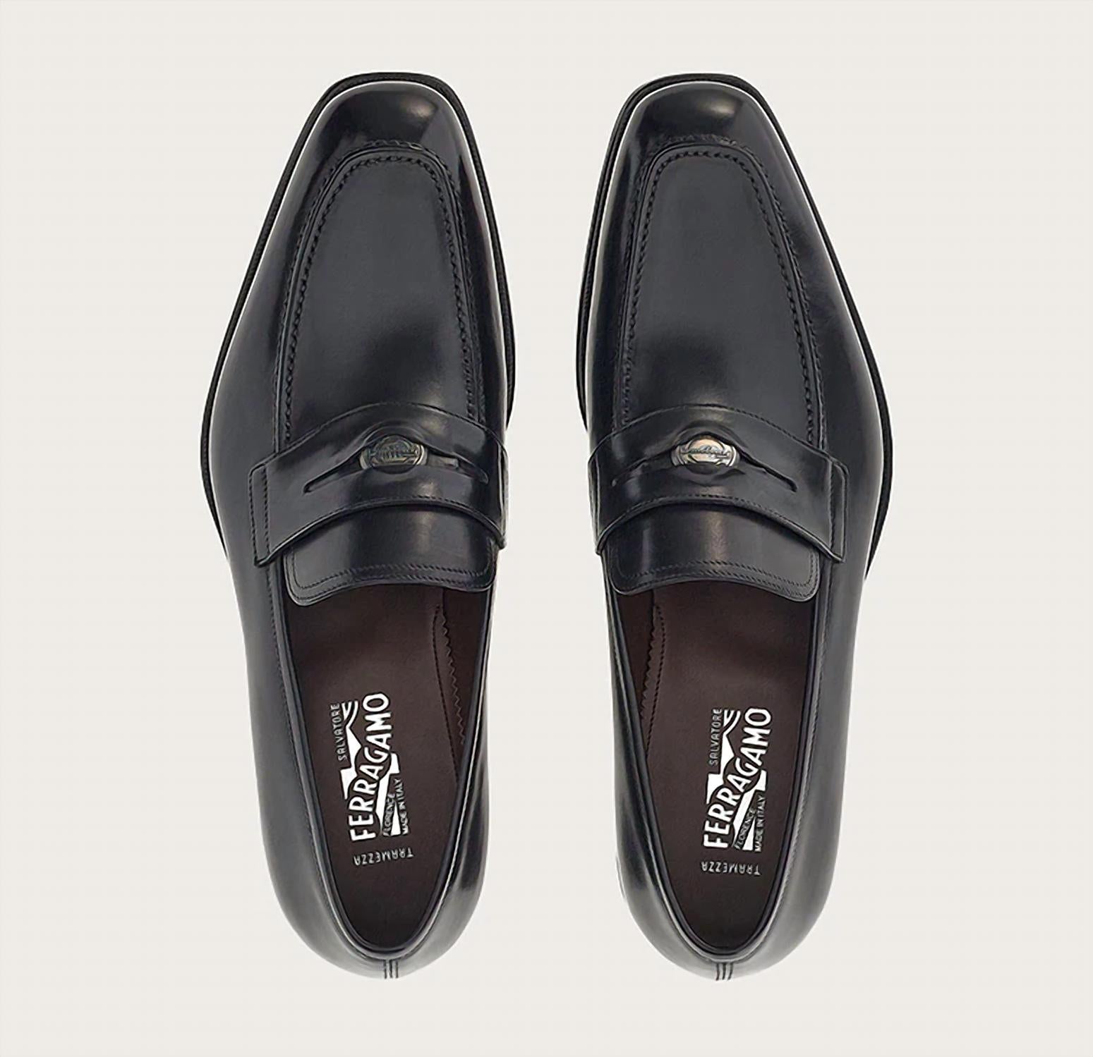 Salvatore Ferragamo - Men's Penny Leather Loafer