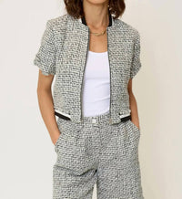 Central Park West - MARIBEL CROP JACKET