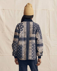The Great. - Quilted Bomber Jacket