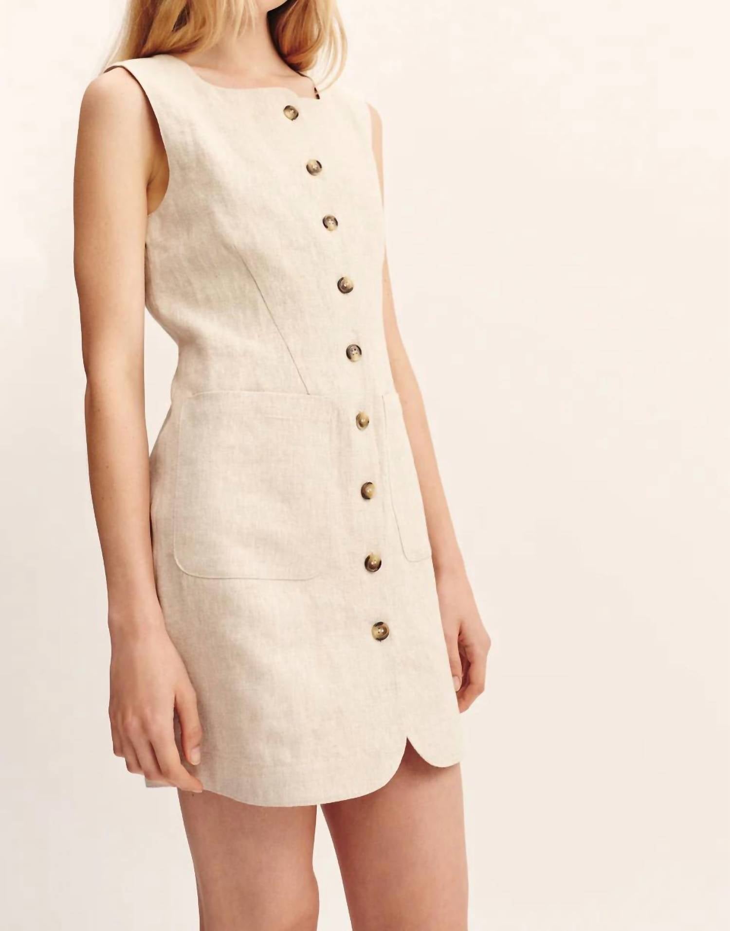 Posse - Emma Button Down Mini Dress