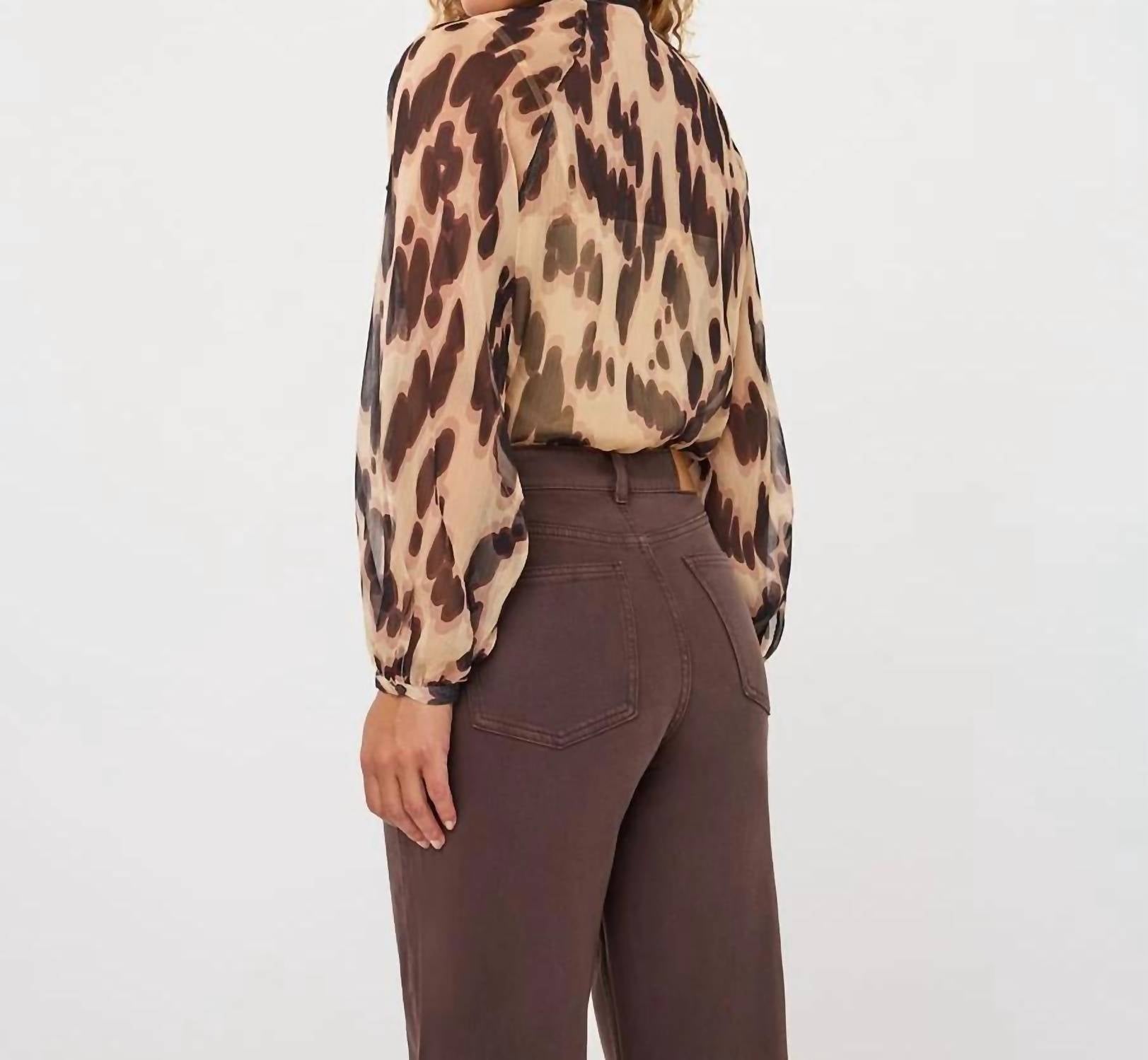 Esqualo - Wild Bow Blouse