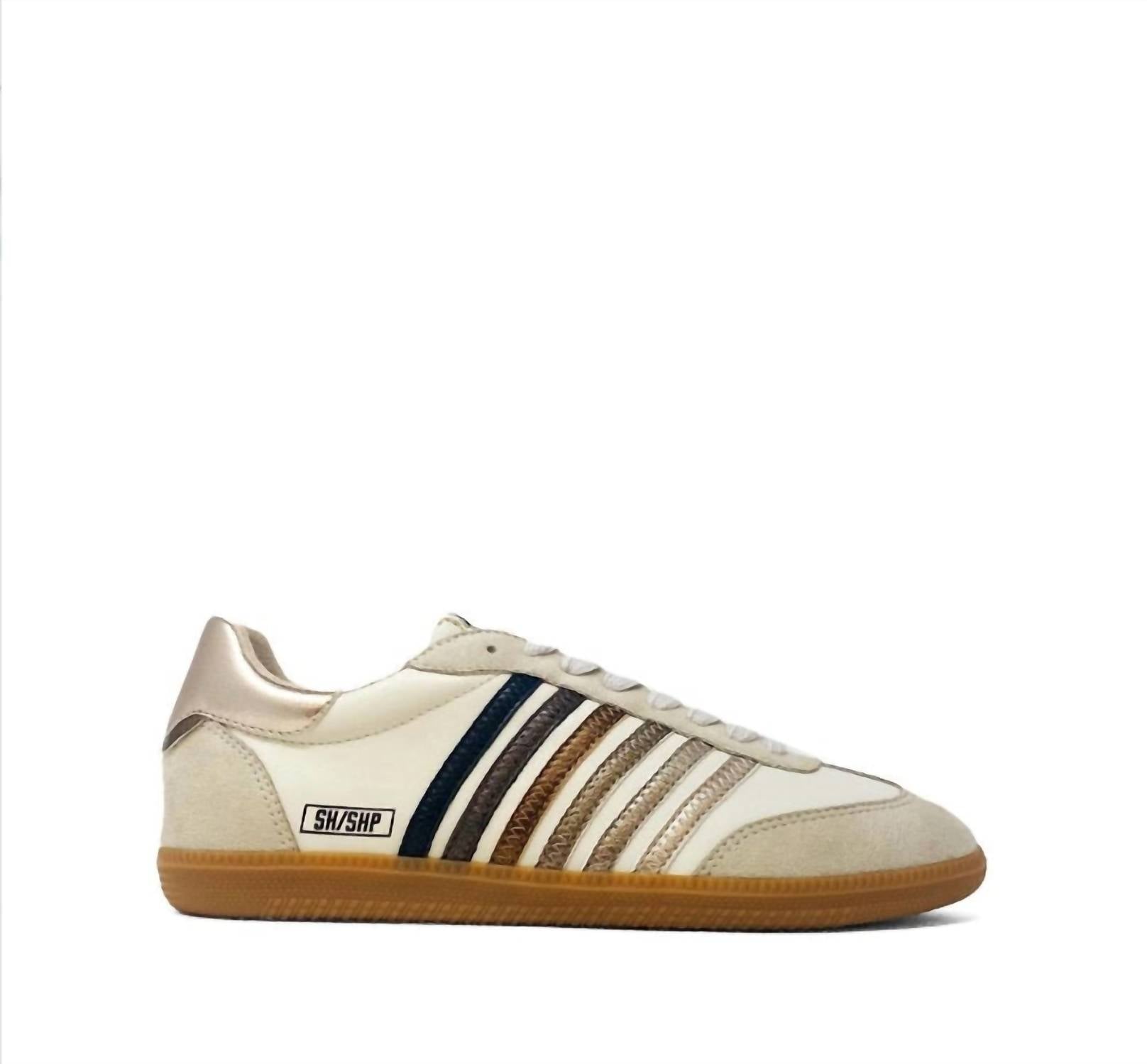 SHU SHOP Women's Stevie Sneaker in metallics 1 - women's sneaker