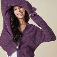 Softies - Marshmallow Crop Cardigan