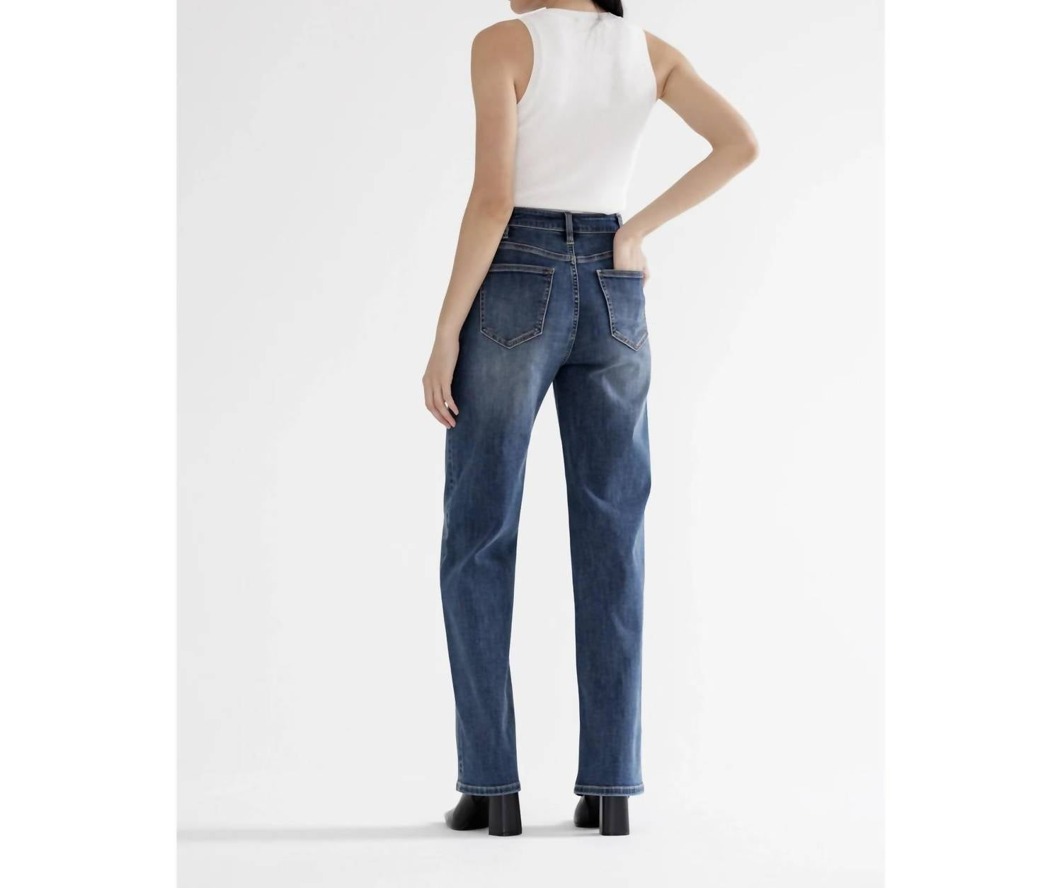 Mica Denim - Metropolitan Straight Jeans