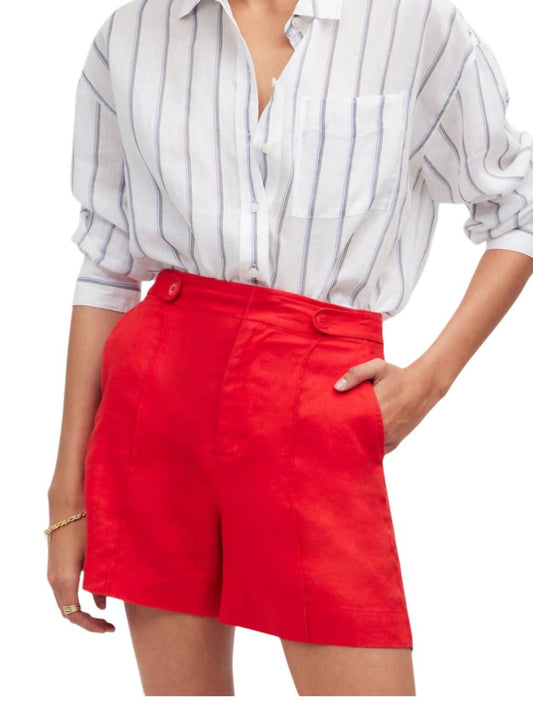 Madewell - Clean Button-Tab Shorts