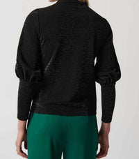 Joseph Ribkoff - Mock Neck Long Sleeve Top