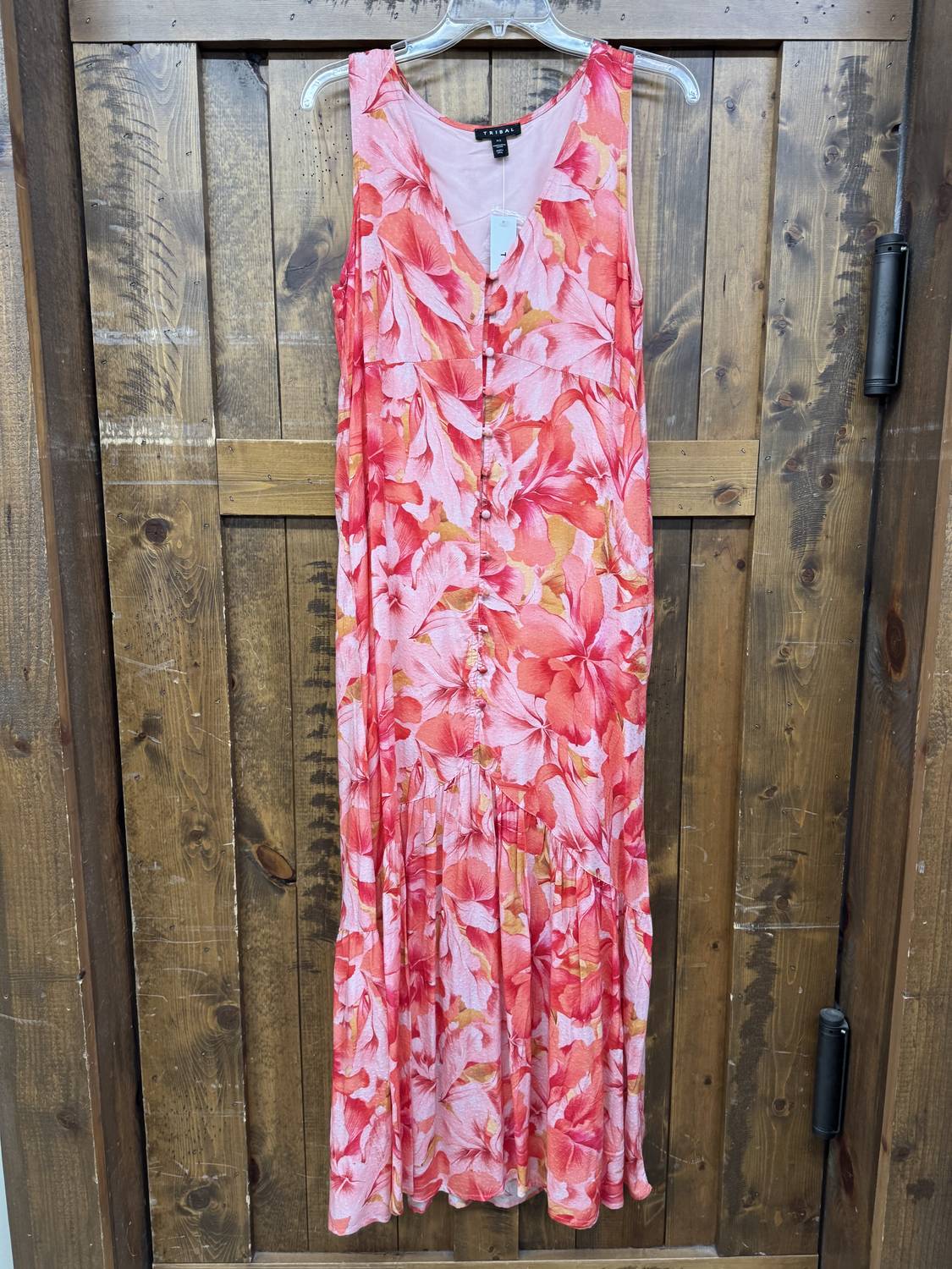 Tribal - Women's Sleeveless Maxi Dress