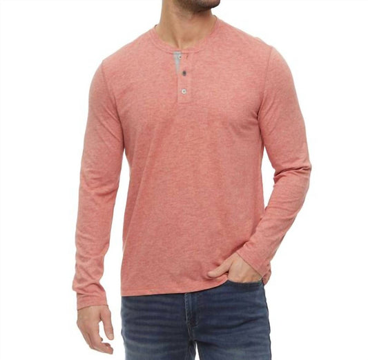 Flags & Anthem - Birmingham Ls Siro Slub Henley Shirt