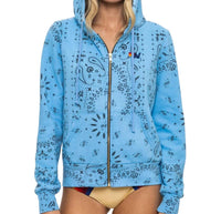 Aviator Nation - Bandana Zip Hoodie
