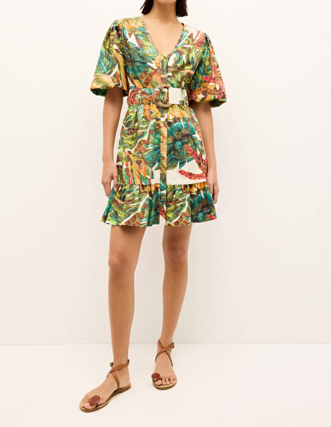 Marie Oliver Gwyneth Dress in paradise - women's dress - detail view