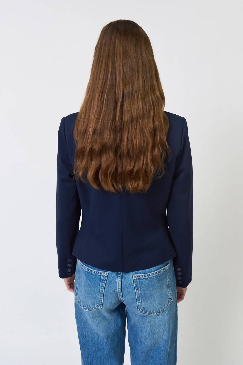 Central Park West - Chelsea Rugby Stripe Sweater Dickey Jacket