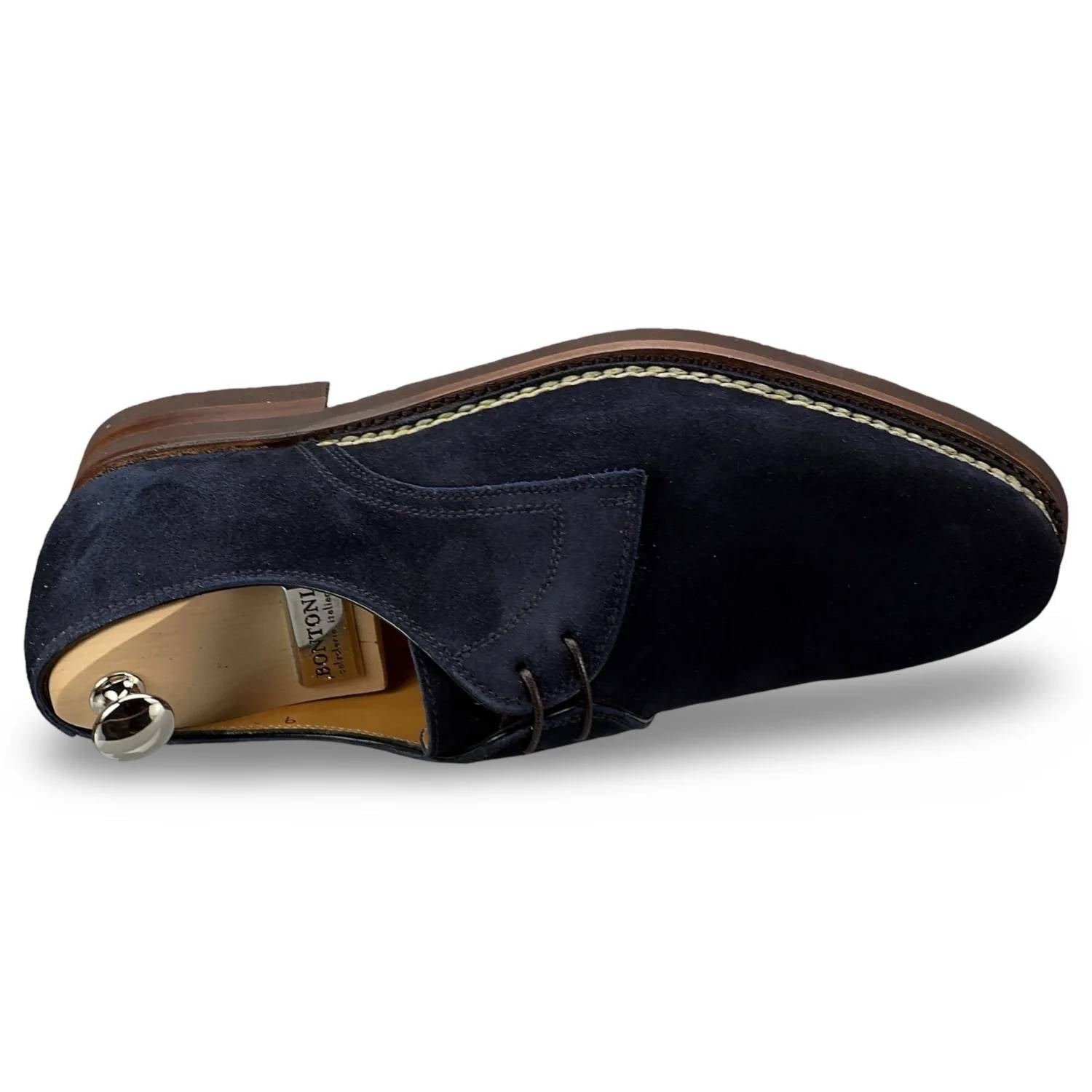Bontoni - Men's Carnera Suede Oxford Shoe