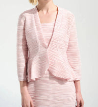 Joseph Ribkoff - Textured Peplum Twin Set Top