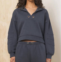 Vintage Havana - Oversized Henley Top