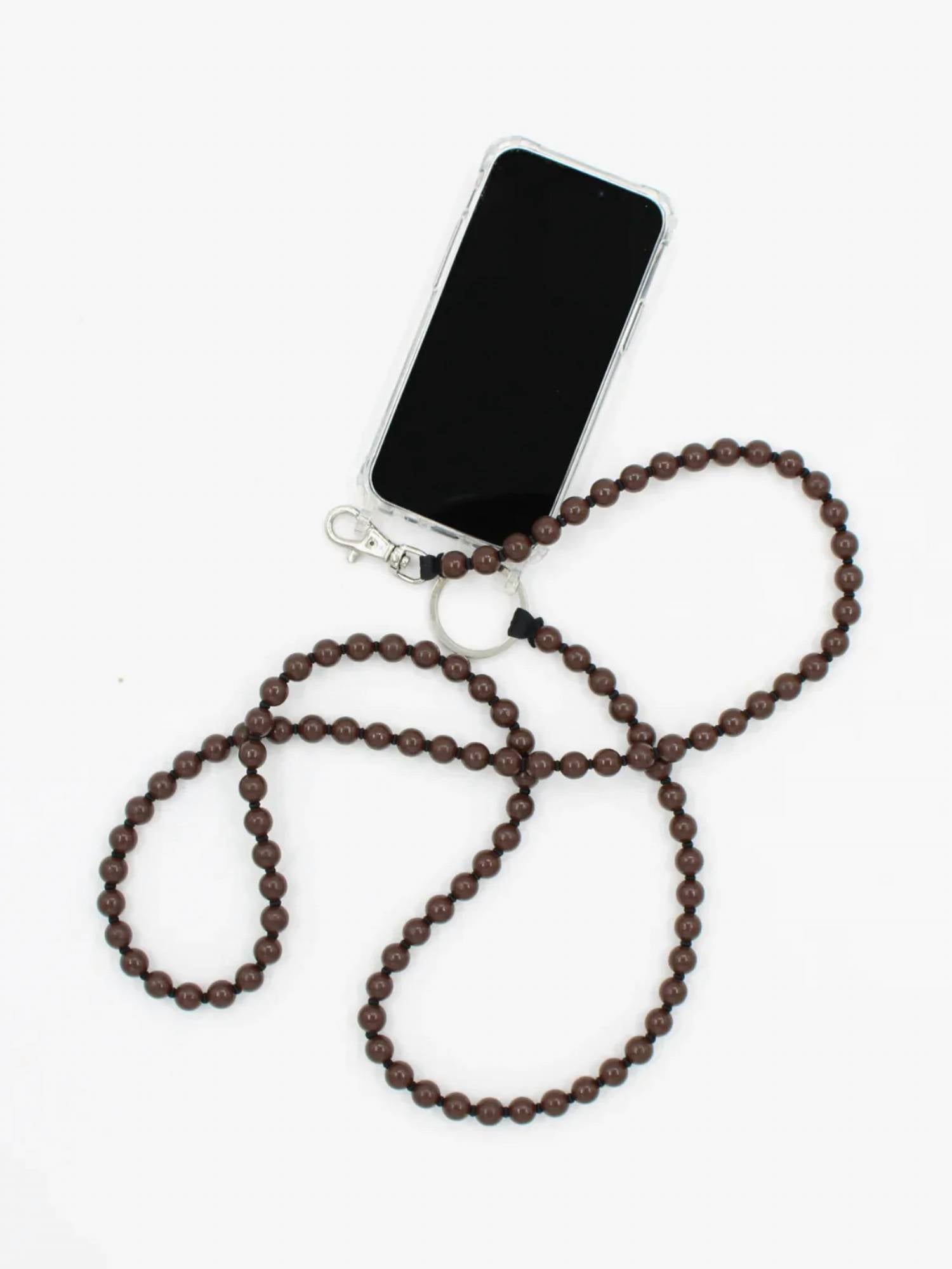 Ina Seifart - Women's Beaded Crossbody Phone Necklace