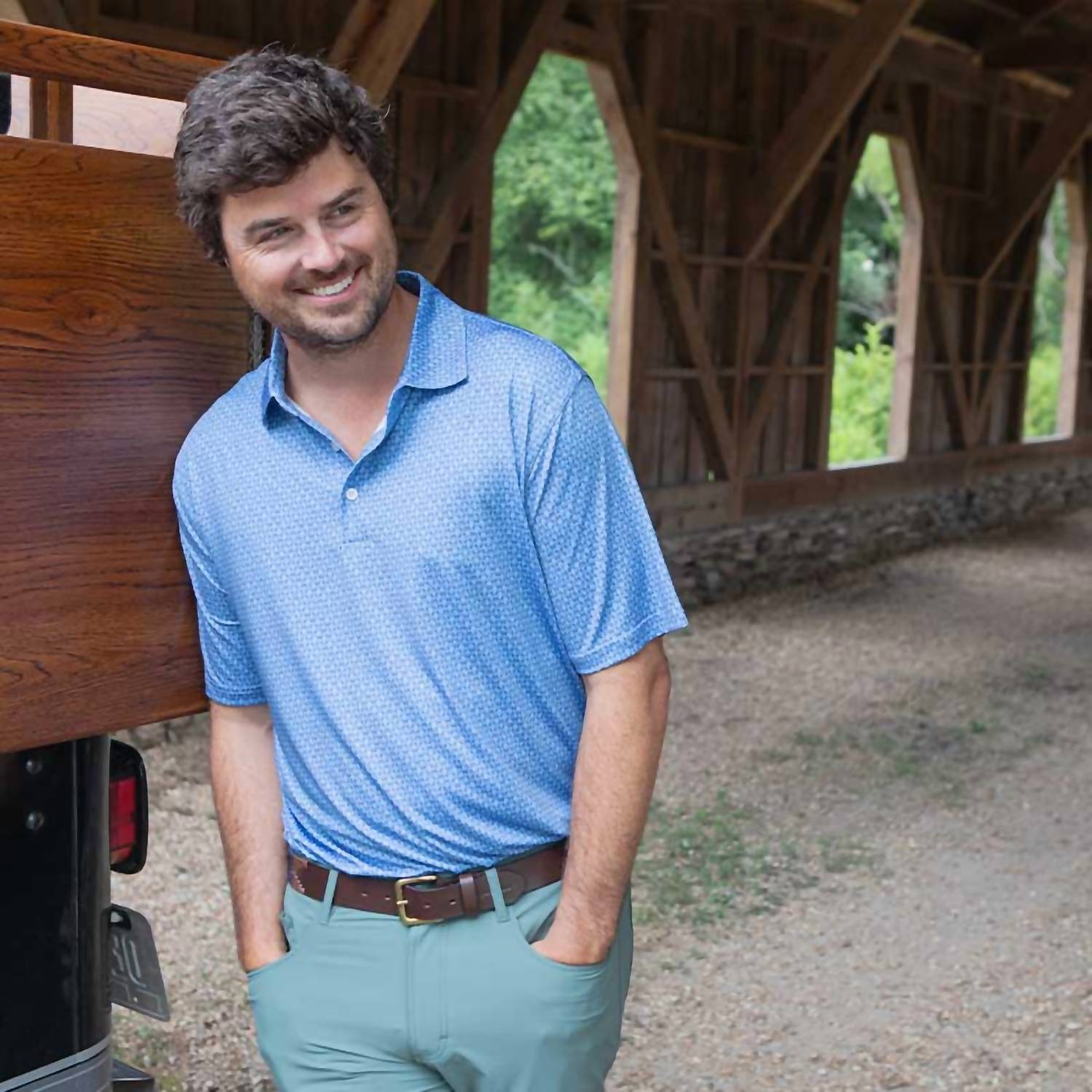 Onward Reserve - Caddie Printed Polo