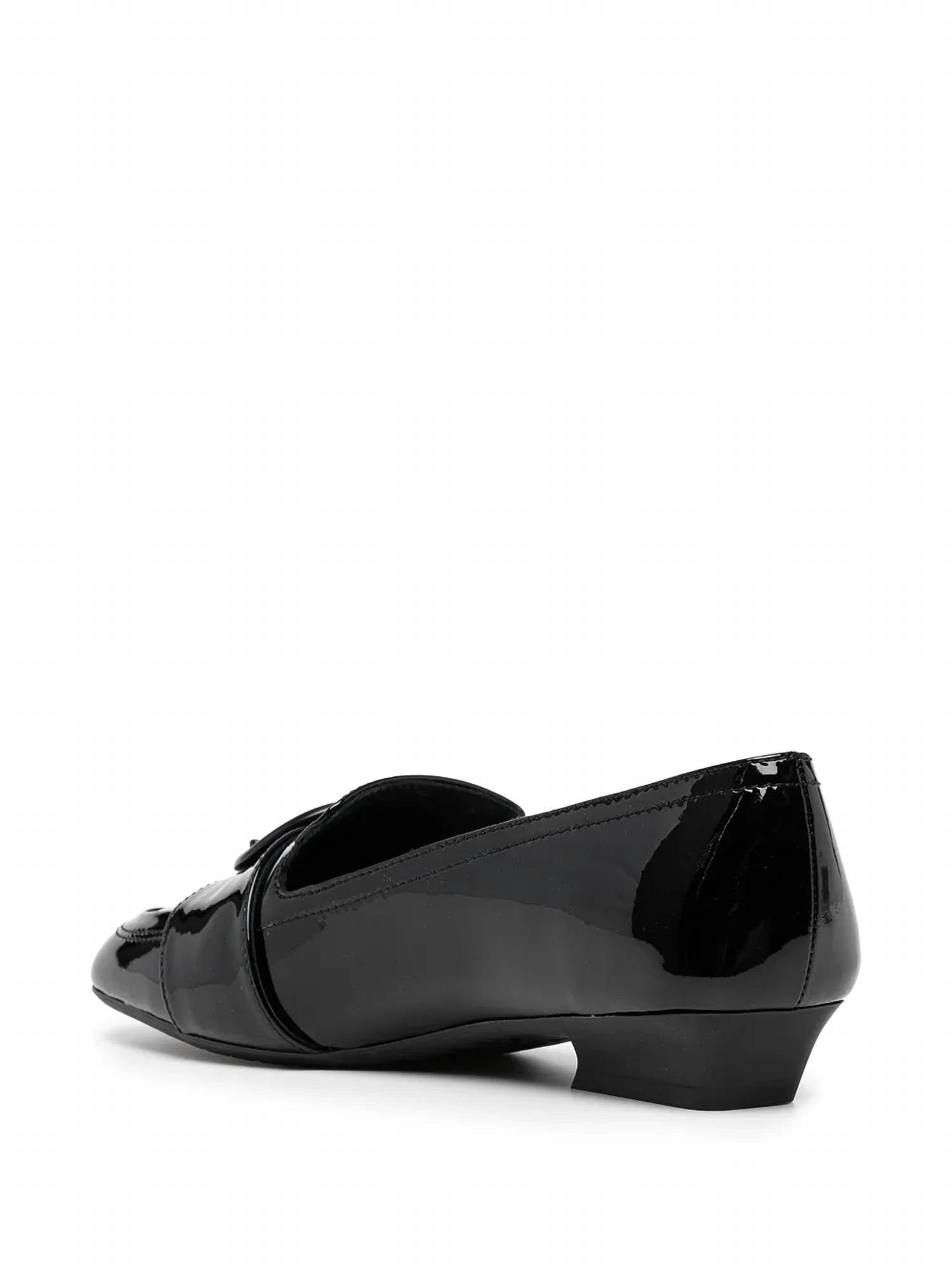 Salvatore Ferragamo - Women's Buckle-detail Leather Loafers