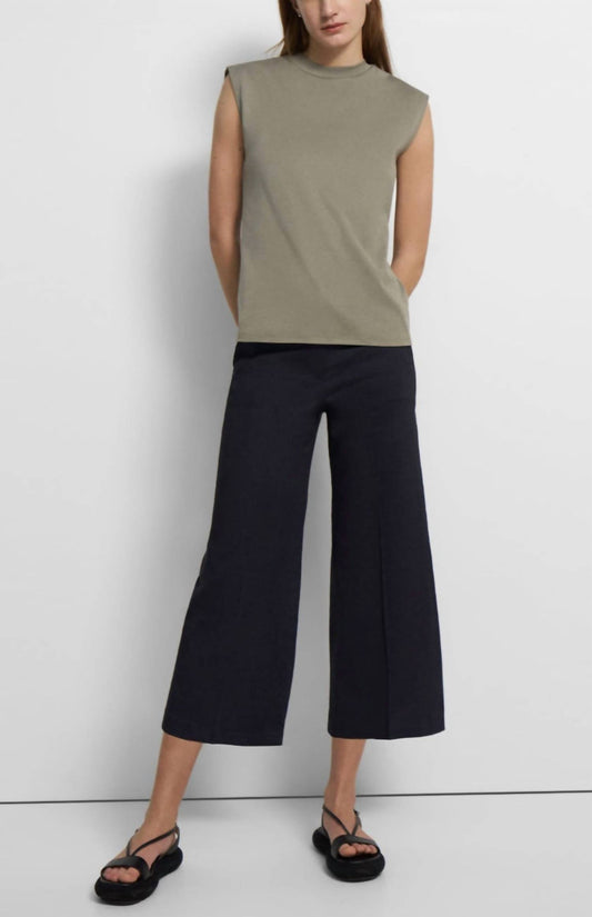 Theory - Perfect Cut-off Sleeveless Top