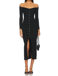 Heartloom - Laramie Long Sleeve Midi Dress